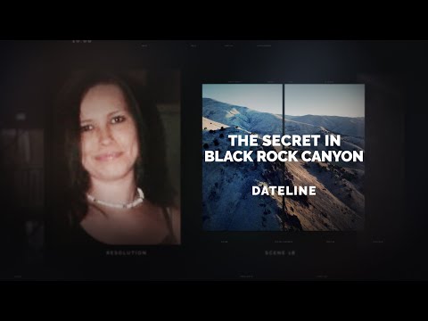 Dateline Episode Trailer: The Secret in Black Rock Canyon | Dateline NBC