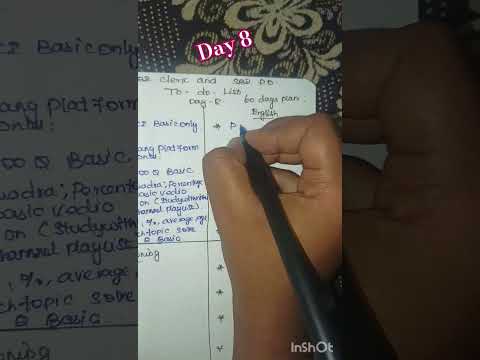 To-do list for sbi  Po|sbi clerk|Bank exam|Day8| #studyplan#strategy #sbipo #sbiclerk #dailyroutine