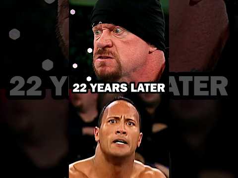 The Undertaker and Rock come full circle.