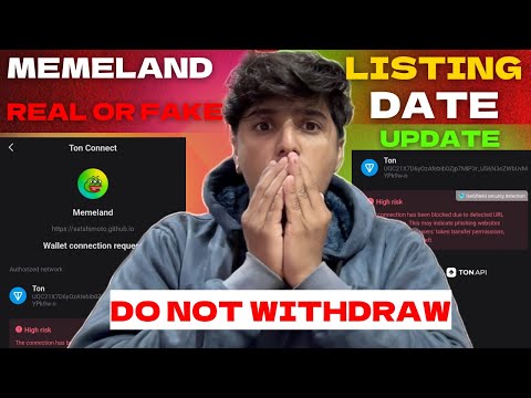 Finally Memeland token Recived🔥 | Memeland airdrop Withdrawal Process| Memeland Listing Date