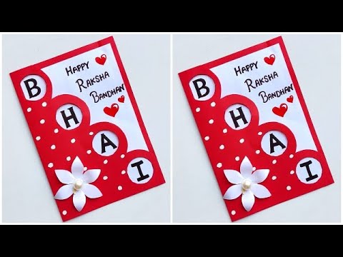 How to make Raksha bandhan card 2023 / Rakshabandhan card making /रक्षाबंधन के लिए कार्ड कैसे बनाये