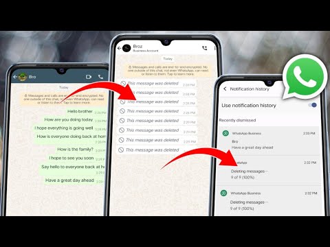 How to See Deleted Messages on WhatsApp 2024 | WhatsApp Deleted Messages Recovery