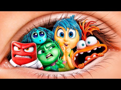 If Emotions Rule Me! INSIDE OUT 2 in Real Life!