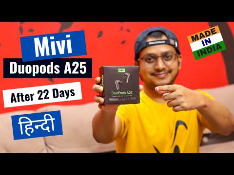 Mivi DuoPods A25 Review after 22 Days [ हिन्दी ] - Pros & Cons - TechToTech