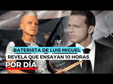 Luis Miguel ensaya 10 horas al día para sus shows?