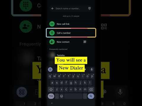 New WhatsApp Dialer For Calls #howto #whatsapp #call