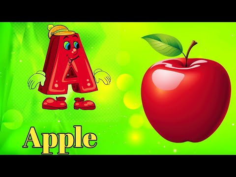 One two three, 1 to 100 counting, ABCD, A for Apple, 123 Numbers, learn to count, Alphabet a to z