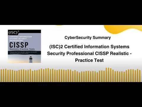 ISC2 Certified Information Systems Security Professional CISSP Realistic - Practice Test