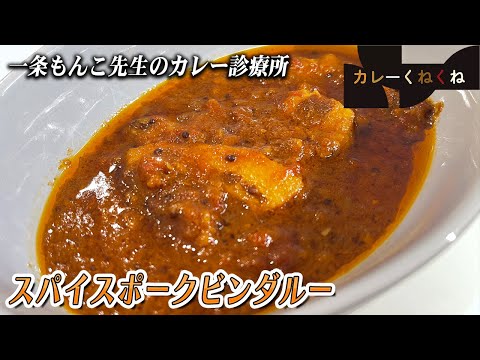 般゜若の顧問！！一条もんこ先生のスパイスポークビンダルーのレトルトカレー