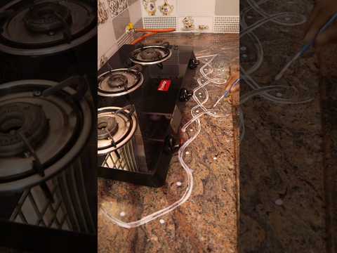 stove kolam #kolam #rangoli #viralvideo #ytshorts #muggulu #kitchen #ramayyavasthavayya ramayya