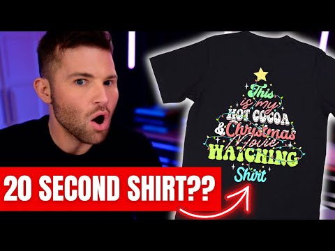 INSTANT Customized Tshirt | Direct to Film Transfer Tutorial