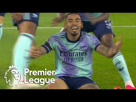 Gabriel Jesus powers Arsenal in front of Crystal Palace | Premier League | NBC Sports