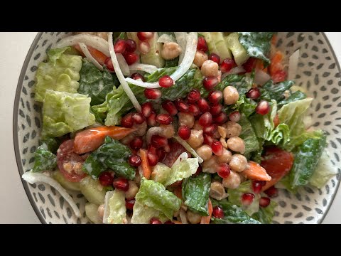 Chickpeas Salad | Healthy Salad | Lunch salad