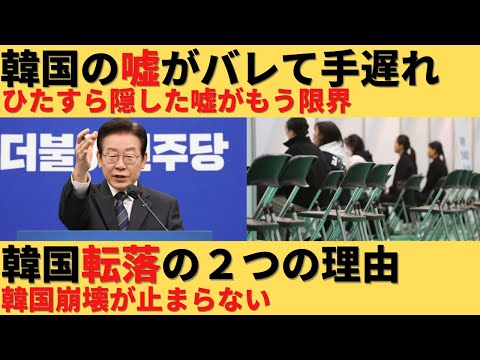 【ゆっくり解説】韓国経済の転落続く、その２つの原因とは？