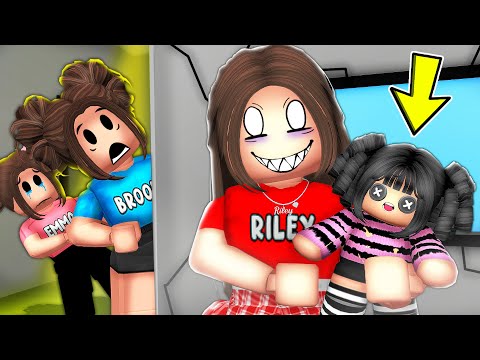 We Found Riley POSSESSED BY A HAUNTED DOLL In Roblox Brookhaven!!