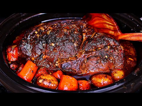 Slow Cooker Sunday Pork Roast Recipe - How to make pork pot roast