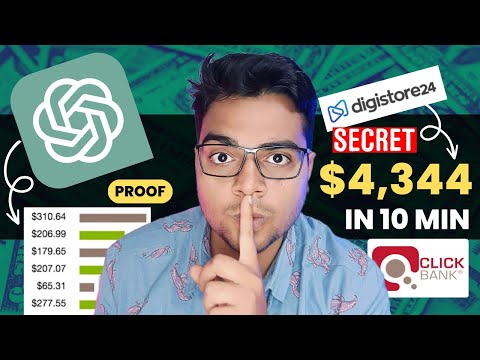 ChatGPT! $4,344 In 10 Min/Day | AI (Affiliate Marketing For Beginners) | Google Ads | Hindi | Part-2