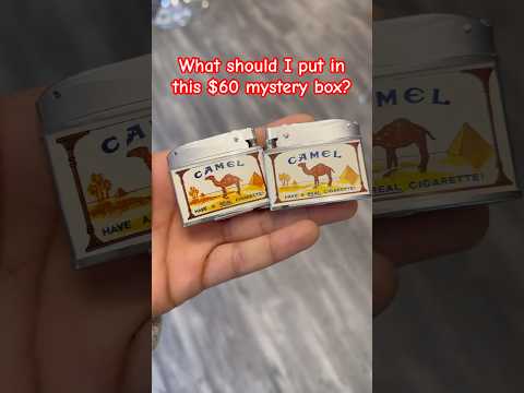 Camel Collectors, Which Lighter Would You Pick For This $60 Mystery Box?