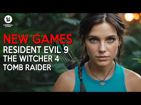 NEW BIG GAMES we want to see at The Game Awards 2024 | Resident Evil 9, Tomb Raider 4, The Witcher 4