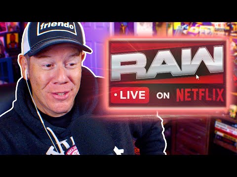 Reacting to REAL WWE RAW ON NETFLIX LOGO