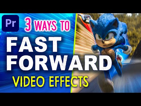 How To Speed Up Video Footage | Premiere Pro Tutorial (Fast Forward Effect)