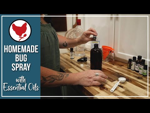 DIY Bug Spray Made with Essential Oils - For Bug-free Outdoors