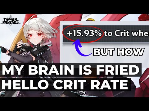 I Reverse Engineered The Crit Mechanic - How CRIT Actually Works | Tower of Fantasy