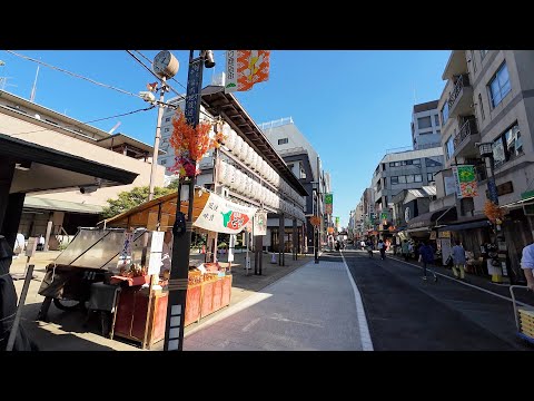 【東京編】巣鴨駅から始まる散歩：４K Japan Sugamo