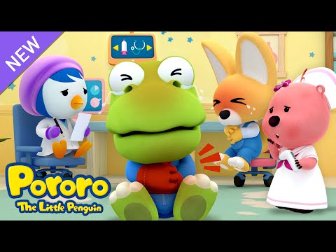 Doctor Pororo's Hospital Story | #4 Ow! My Tummy Hurts! | Learn First aid Tips for Children