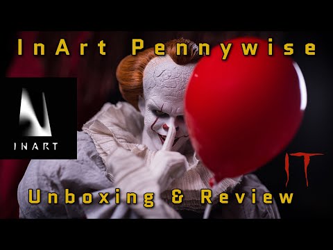 InArt Pennywise Deluxe Unboxing & Review | Queen Studios 1/6th Scale Figure