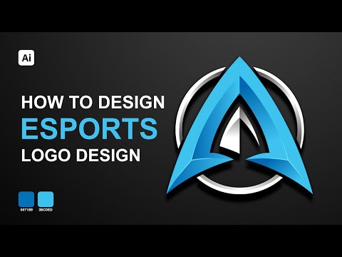 How To Design eSports Logo Design | Adobe Illustrator Tutorial