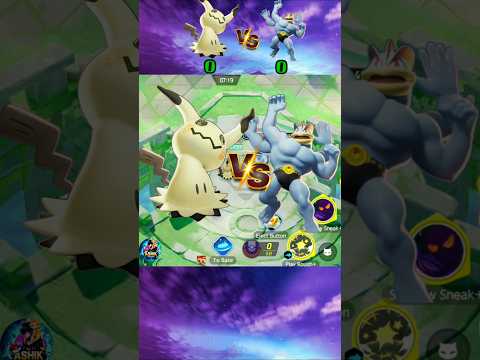 Mimikyu vs Machamp Ultimate Showdown 💥|| Pokemon unite