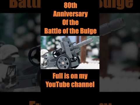 Battle of the Bulge 80th anniversary animation #short #history