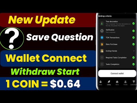 Save Question Airdrop | Save Question New Update | Save Question | Save Question bot | Wallet connec