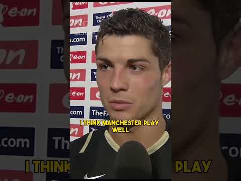 Ronaldo speaks about the cheating accusations of Manchester United in the FA Cup