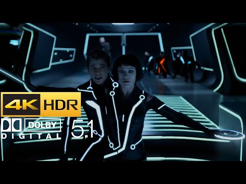 TRON: Legacy - Club fight scene - (Open Matte - HDR - 4K - 5.1)