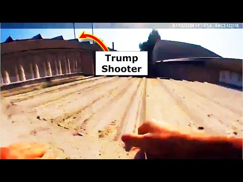 NEW Bodycam Video Cop Spots Trump Shooter On Roof BEFORE Shooting