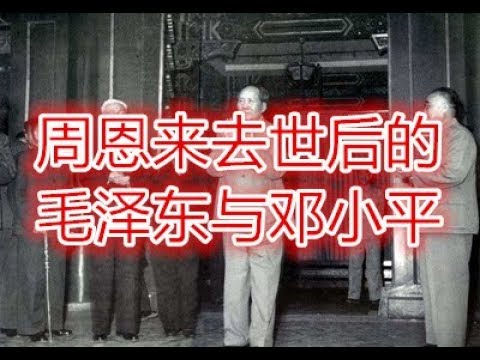 周恩来去世后的毛泽东与邓小平