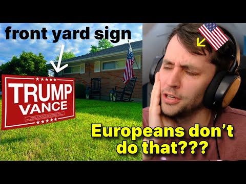 American reacts to American things Europeans think are weird