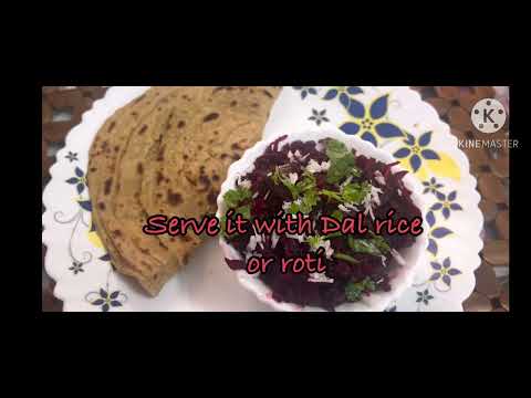 Beetroot ki sabzi | South Indian Style