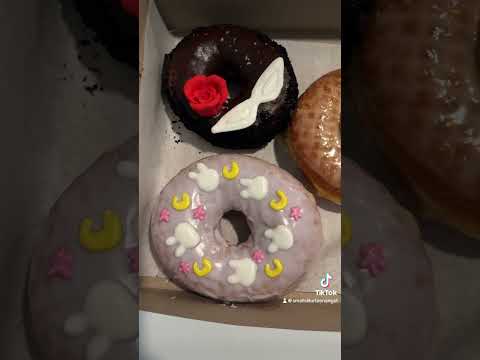 #SailorMoon Birthday Donuts at Moon Bridge Donut Studio! | #shortsvideo