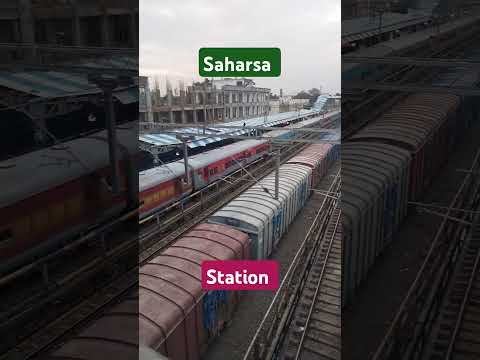 #SAHARSA#BIHAR#RAILWAY#INDIAN#STATION#