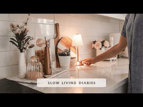 [Slow Living Diaries] A Cozy Morning At Home | Simple Daily Life | Baking & Cooking