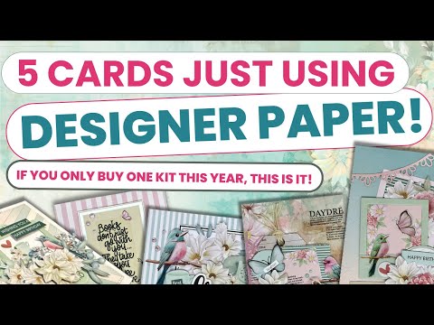 Stunning Cards using Patterned Paper | Creative DIY Card-Making Ideas You’ll Love!