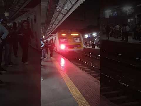 evening local train Mumbai #train #shorts #trainvideo