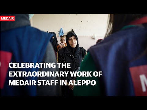 Celebrating the extraordinary work of Medair staff in Aleppo