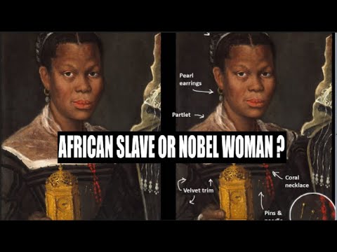 African Slave? Or Woman Of Nobility? (Who is She?)