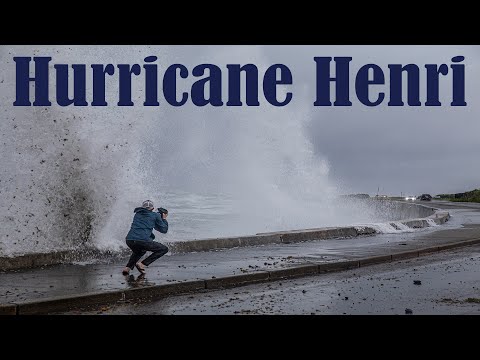 Hurricane Henri Monster Waves-Newport, Rhode Island-4K