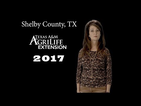 Shelby County Agri-Life Extension Volunteers December 2017