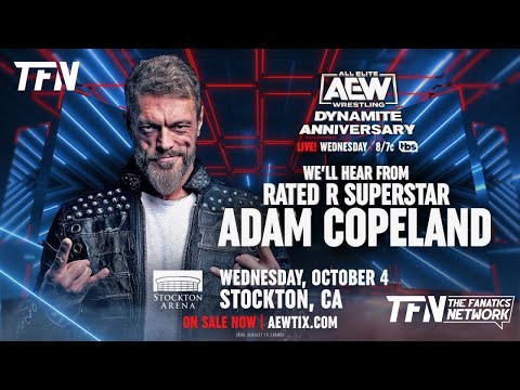 Adam Copeland first-ever moment on AEW Dynamite | 10-4-23 | Full Segment | #videogames #aew #viral